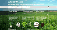 Desktop Screenshot of cultivosurbanos.org