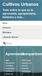 Mobile Screenshot of cultivosurbanos.org